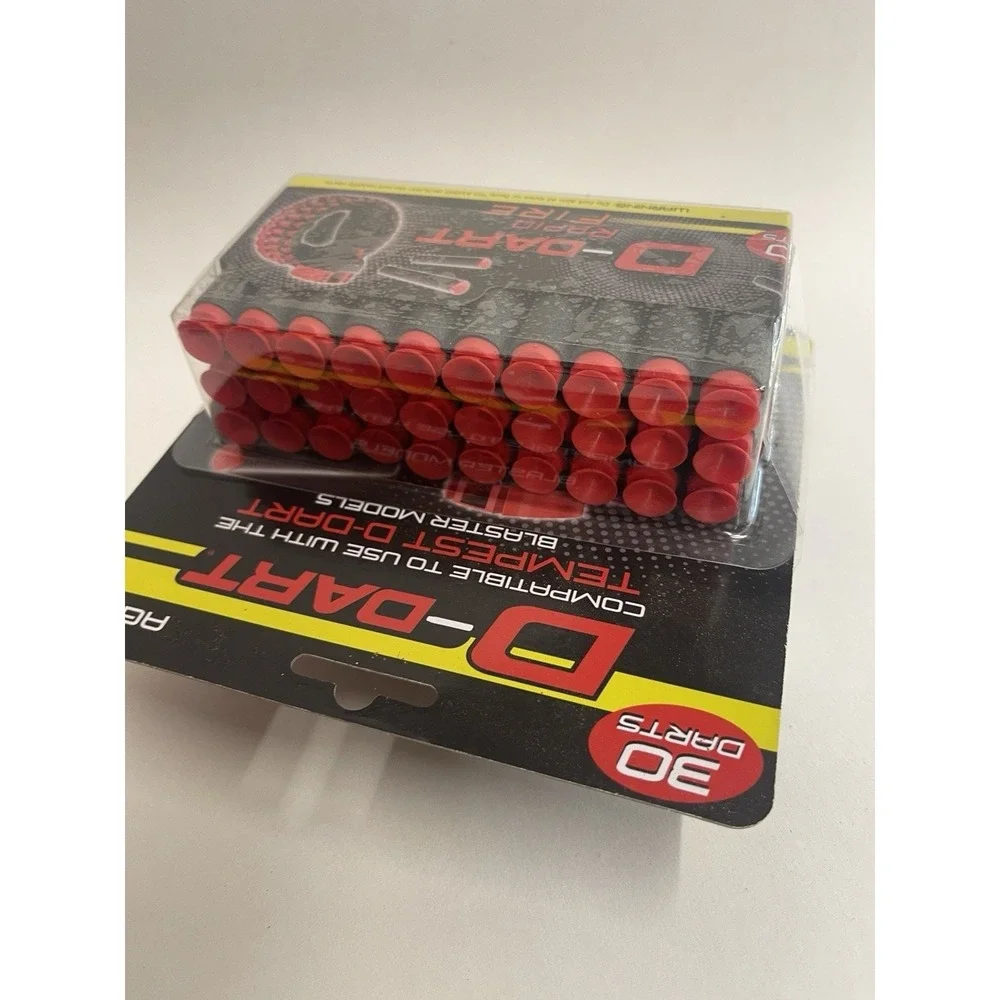 D-Dart 60-pieces Dart Refill -Compatible with Tempest D-Dart Blaster Models